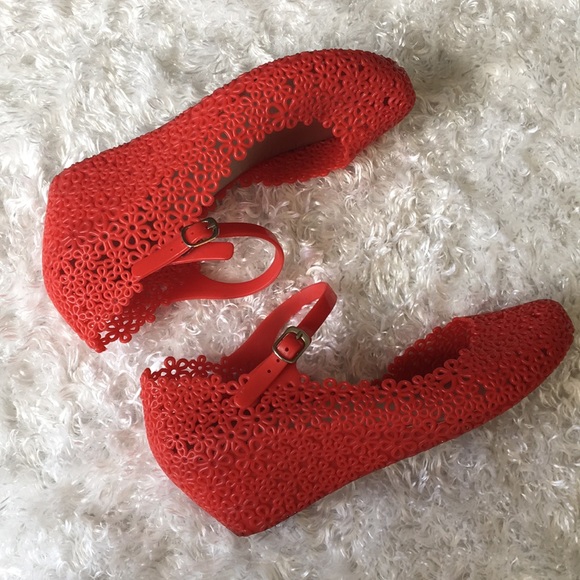 Jelly red wedges - Picture 5 of 7